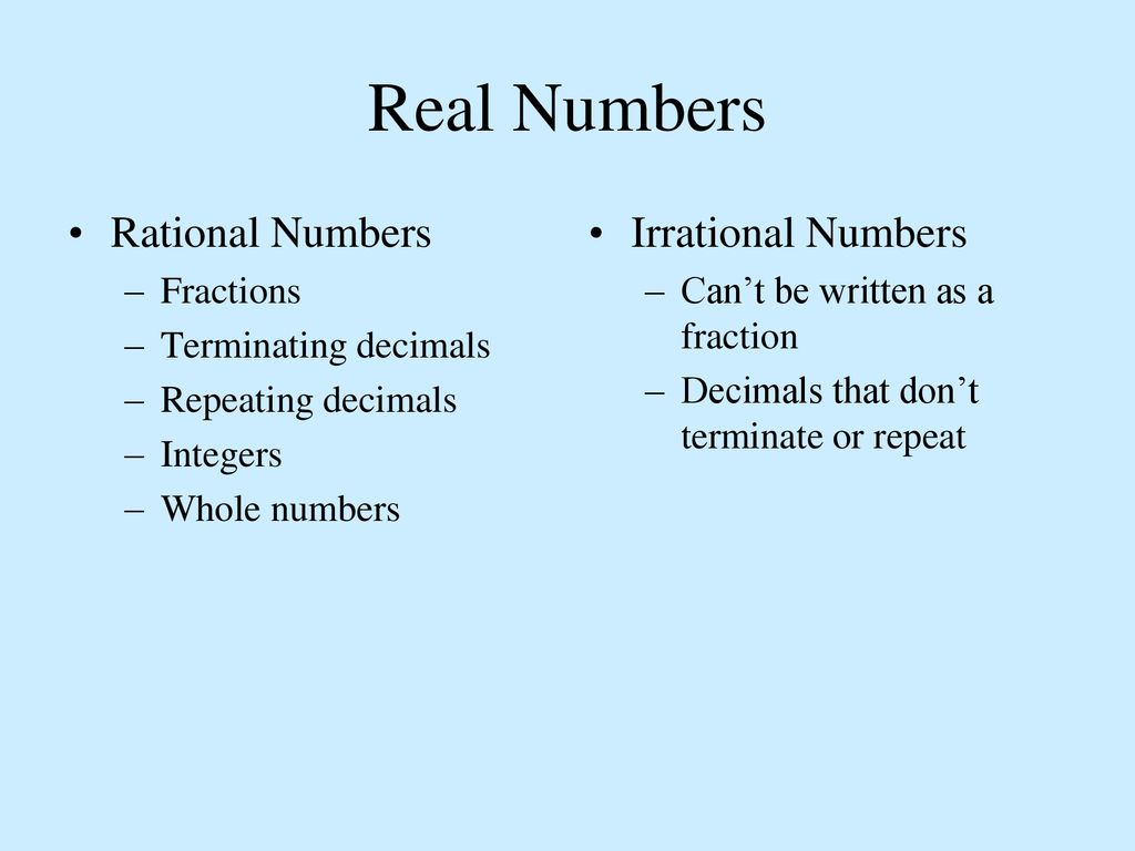 Lesson 2 7 find square roots and compare real numbers ppt download