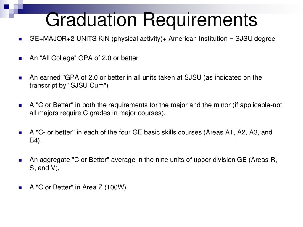 Presidential Directive and Grad Requirements review - ppt download