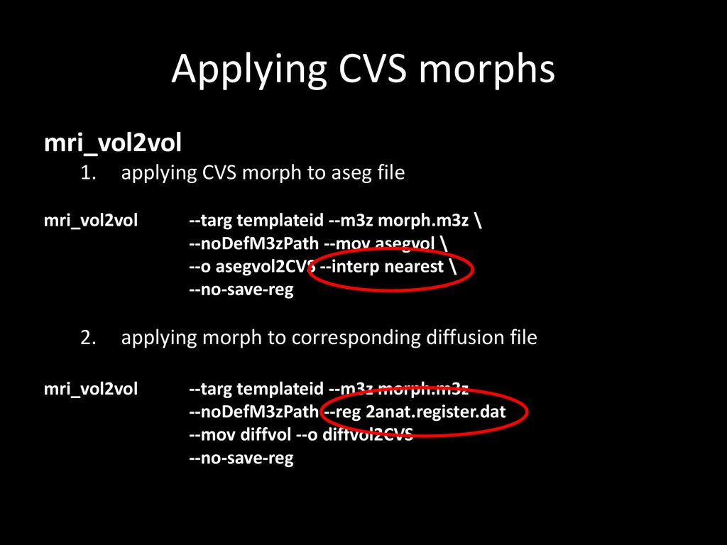 More registration techniques ppt download