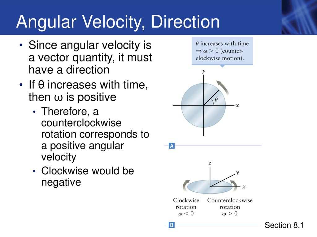 Chapter 8 Rotational Motion. - ppt download