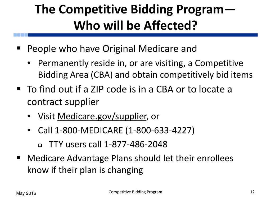 DMEPOS Competitive Bidding Program - ppt download