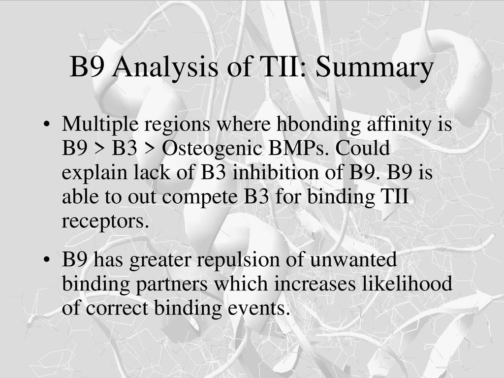 Sequence And Structural Analysis Of BMP9: Functional Profiling ...