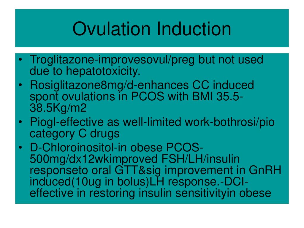 Recent Advances in Ovulation Induction In PCOS ppt download