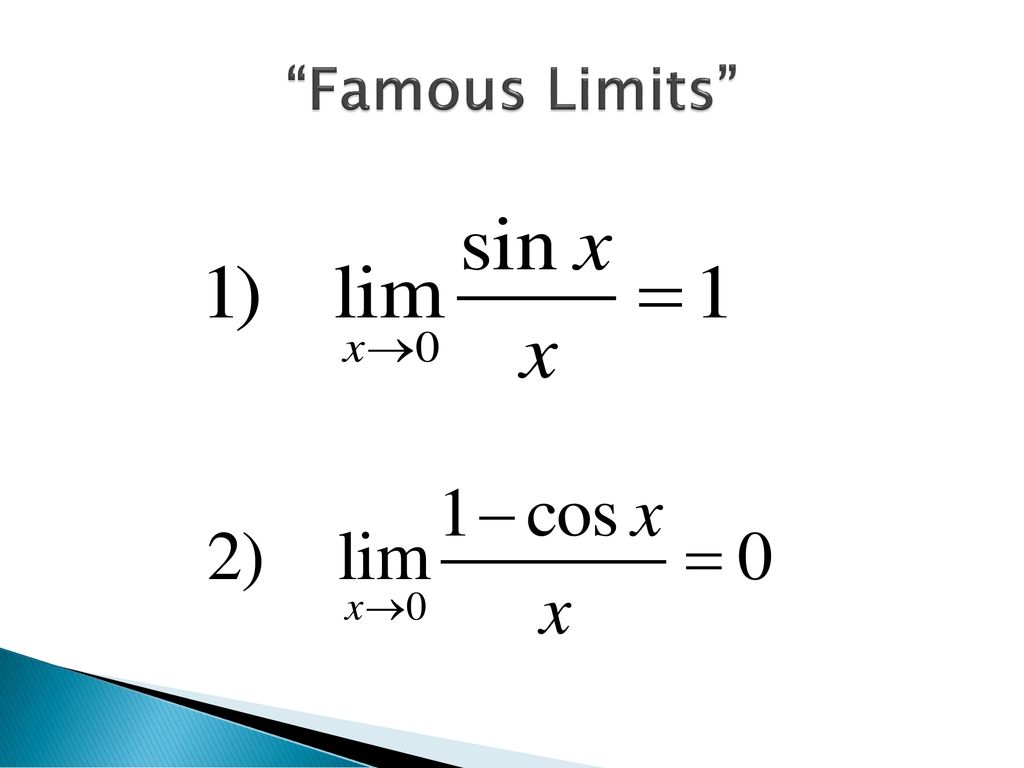 Famous Limits