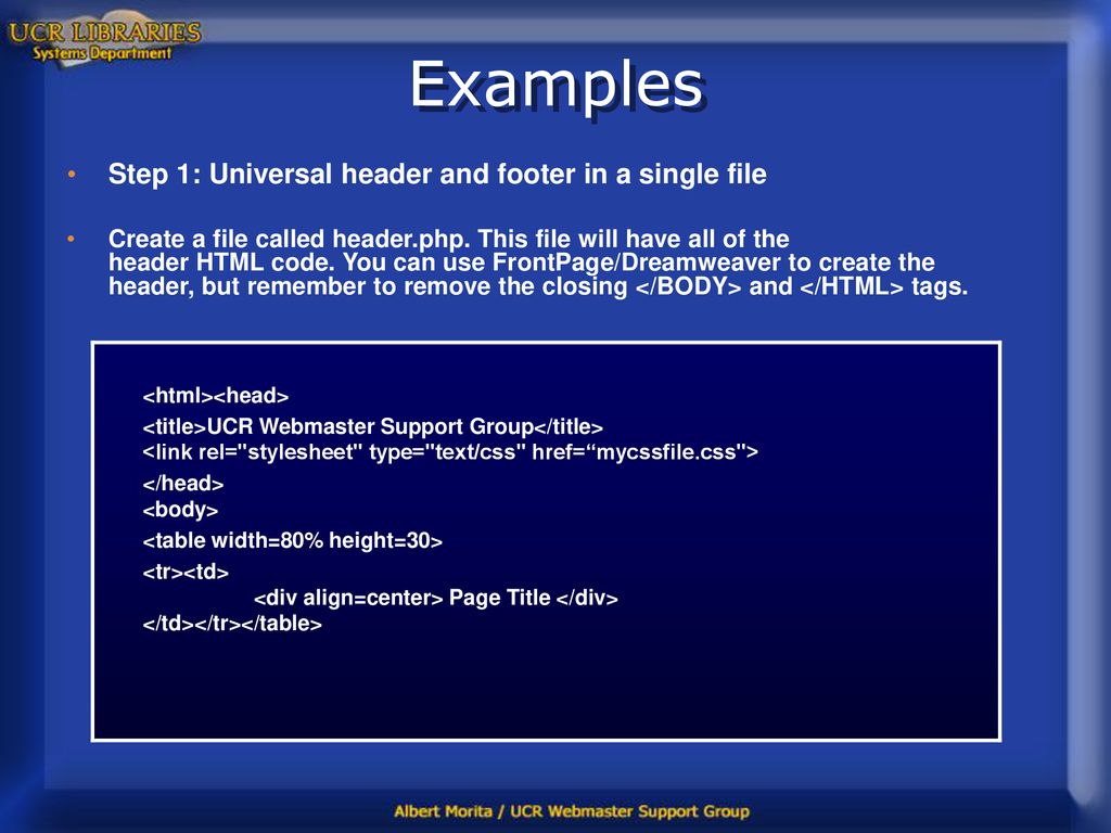 Albert Morita – UCR Libraries Systems Dept. - ppt download