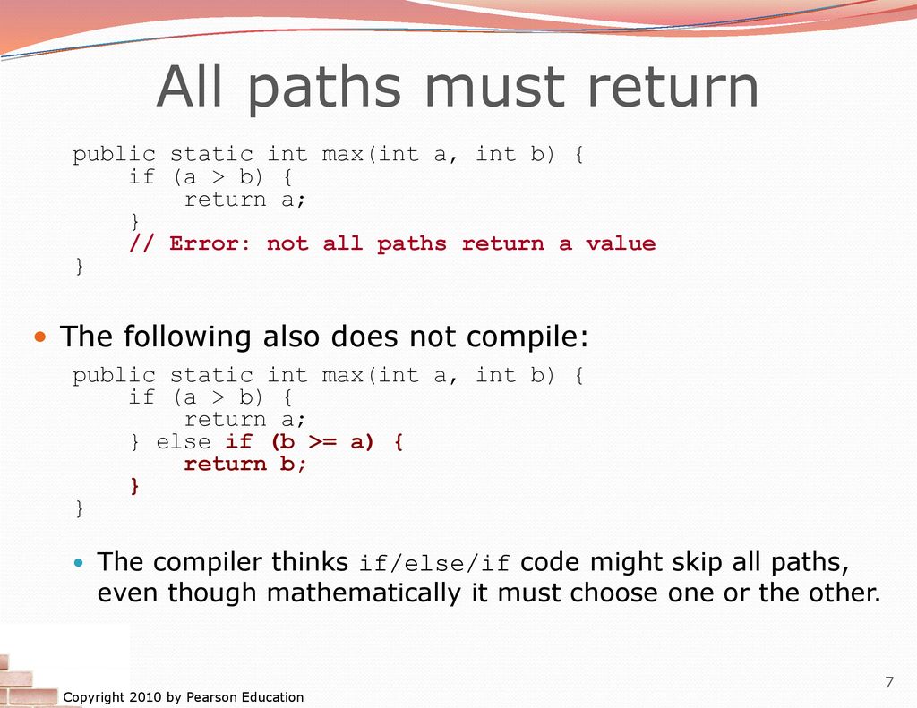 Factoring if else code ppt download