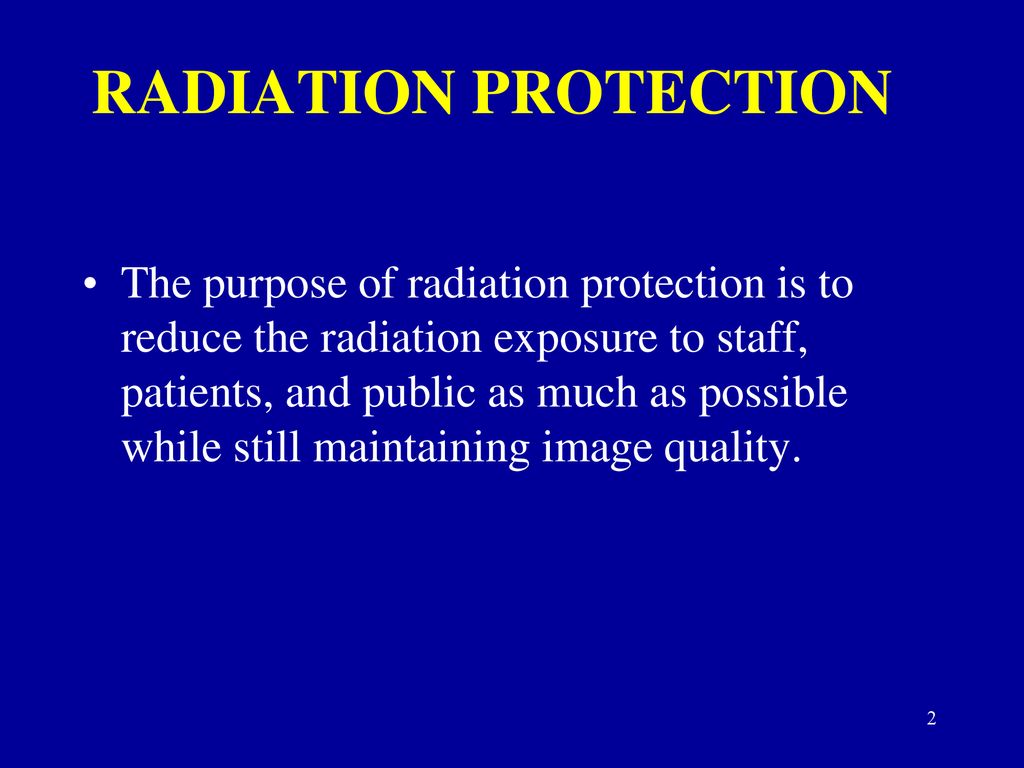 The Importance of Radiation Protection for Your Safety