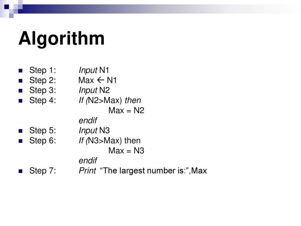 ALGORITHMS & FLOWCHARTING II - ppt download