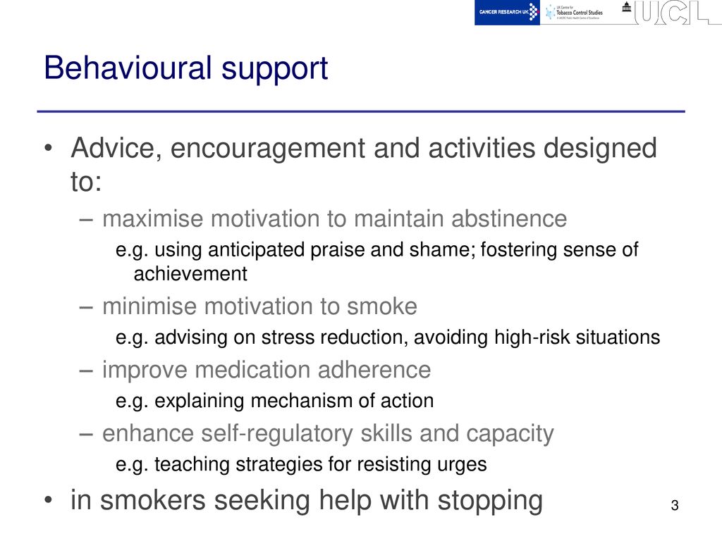 Evidence From Reviews Of Behavioural Interventions - Ppt Download