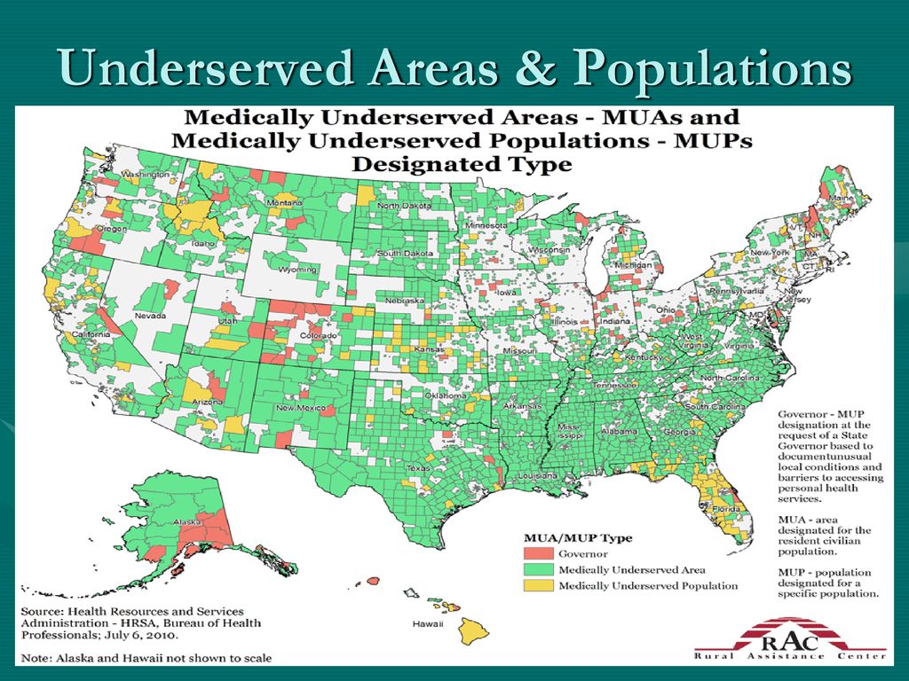 Medically Underserved Areas Map Overview Of The Management Of Vulnerable And Underserved Populations - Ppt  Download