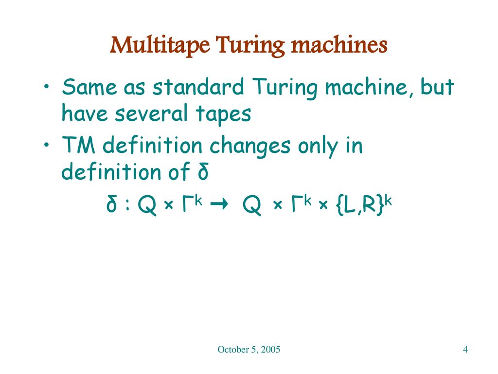 CSCI 2670 Introduction to Theory of Computing - ppt download