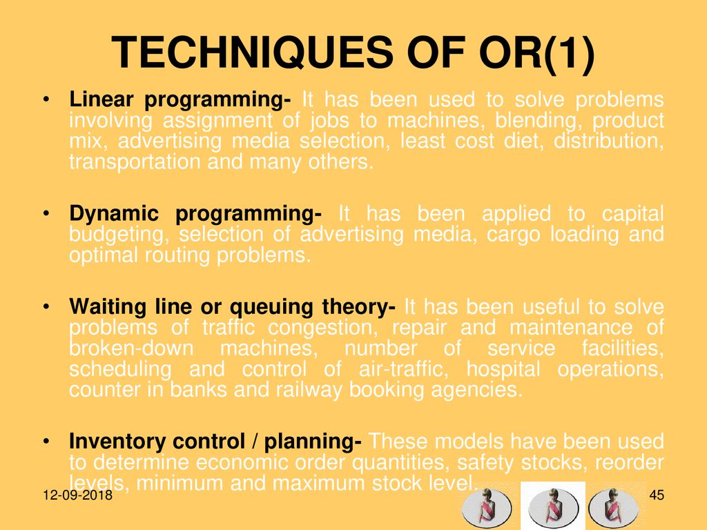 OPERATIONS RESEARCH Basic Overview ppt download