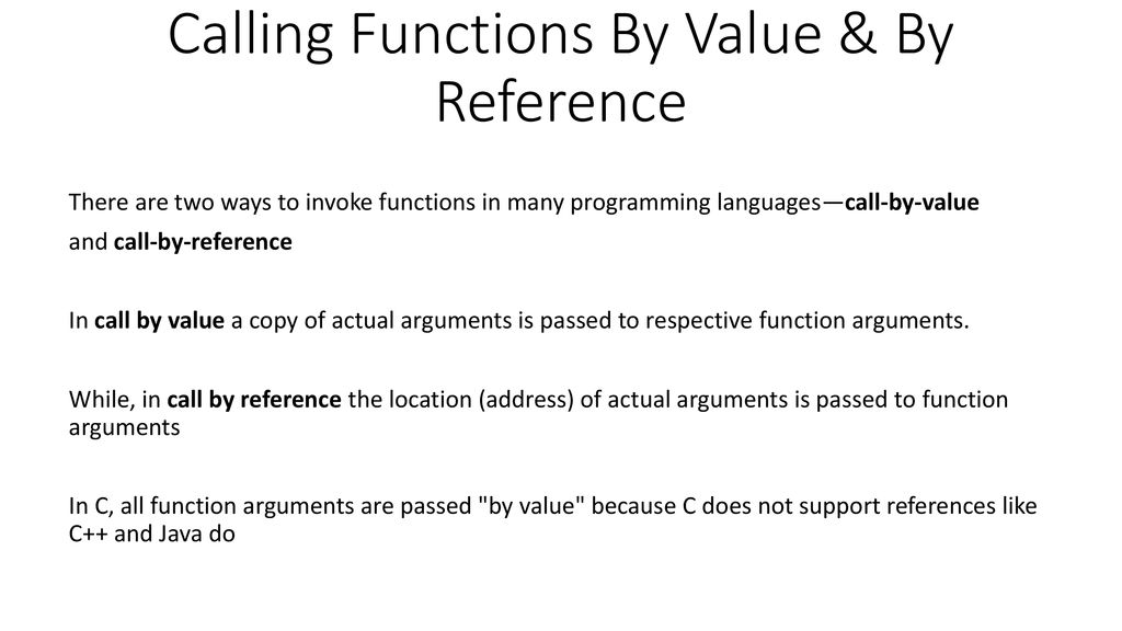 Programming Fundamentals Lecture #7 Functions - ppt download