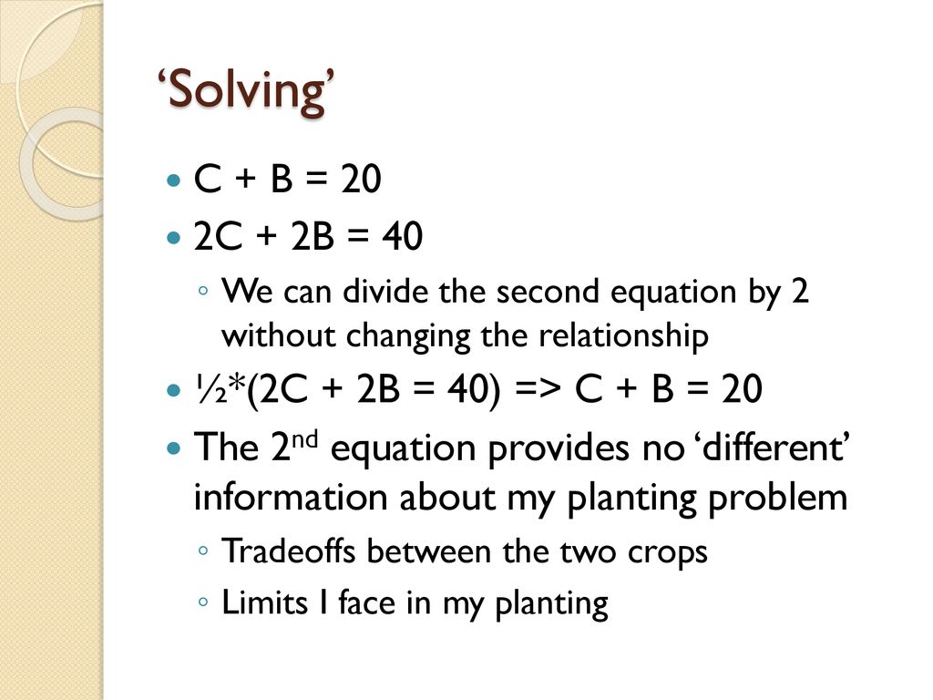 Agricultural Economic Students and Faculty! - ppt download