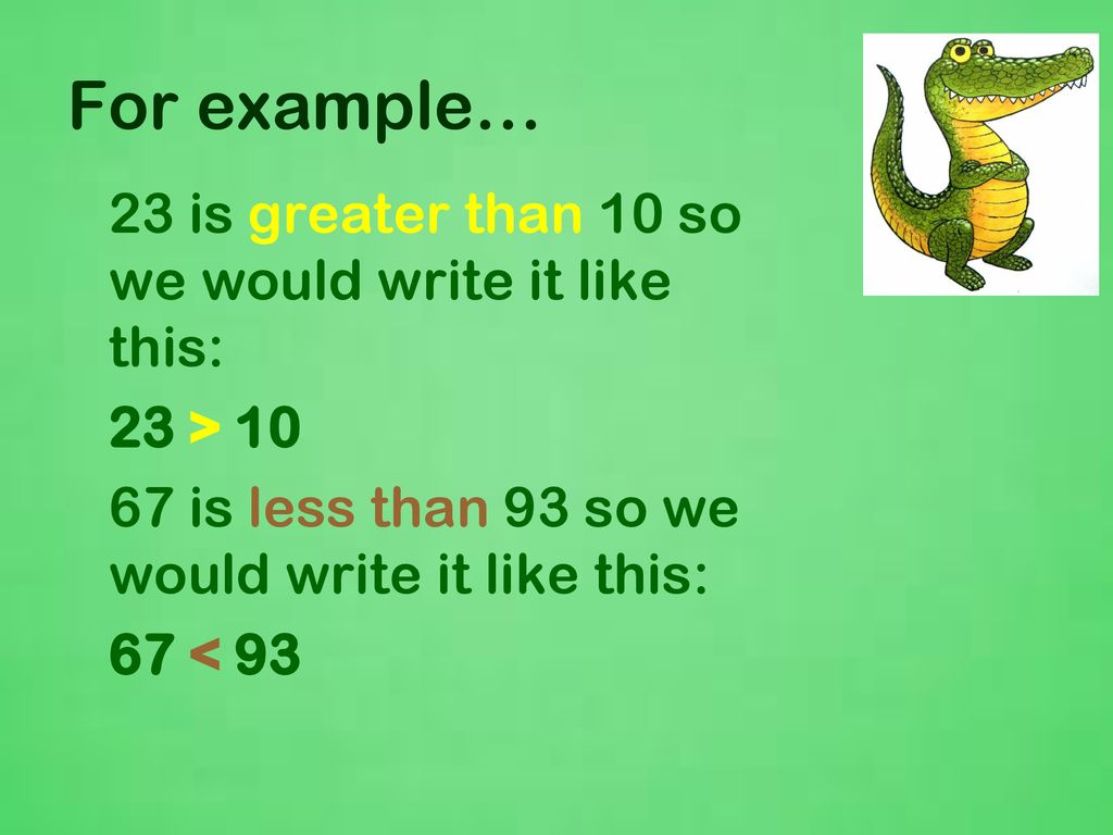 Greater than and Less than crocodiles. - ppt download Greater than and Less than crocodiles. - ppt download
