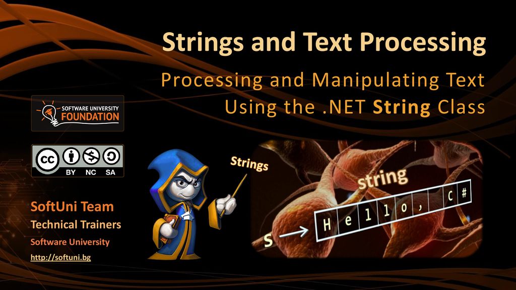 Strings and Text Processing - ppt download