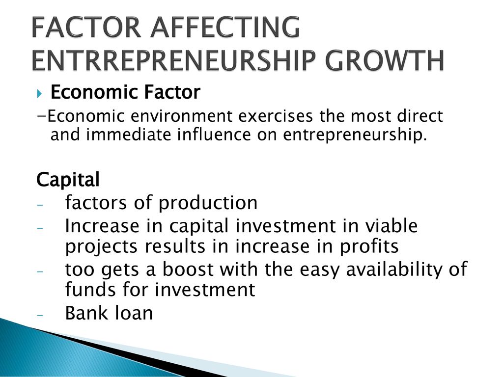 Factor Affecting Entrrepreneurship Growth Ppt Download Factor Affecting Entrrepreneurship Growth Ppt Download