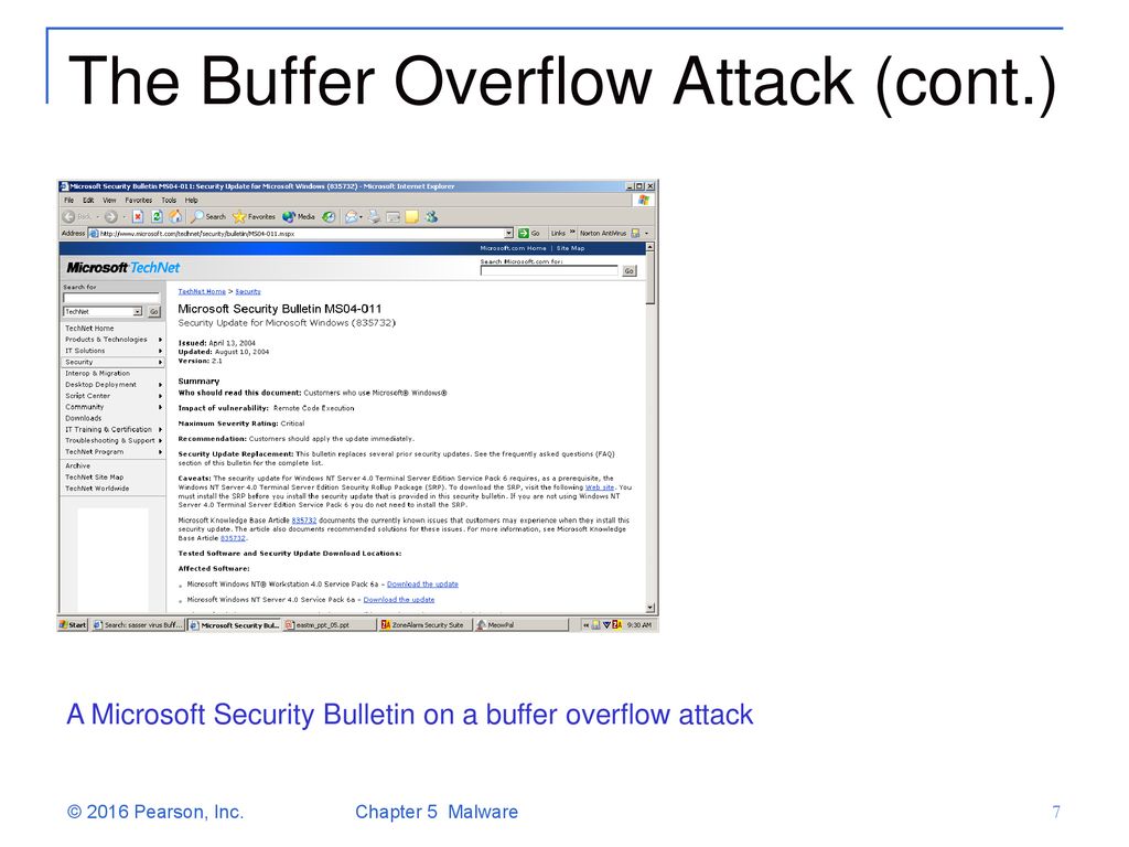 microsoft powerpoint presentation buffer overrun rce vulnerability(33951)
