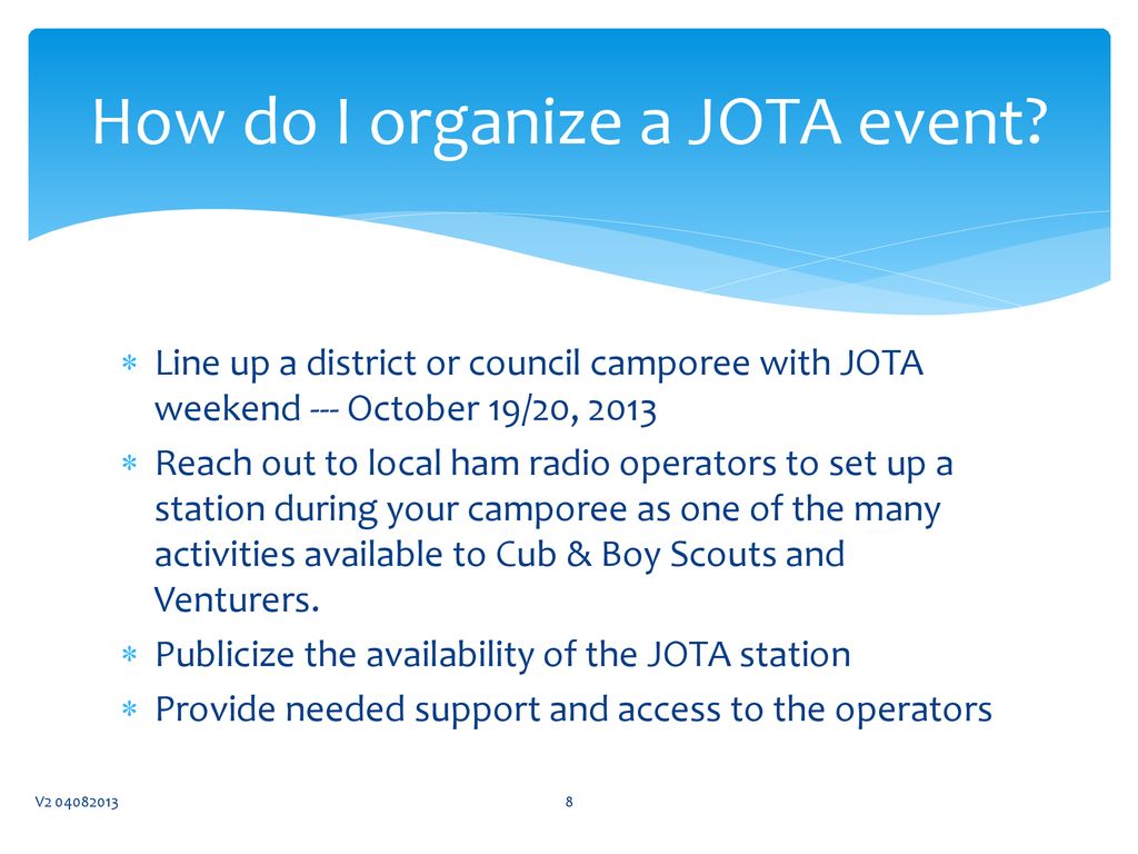 What is jamboree on the air ppt download