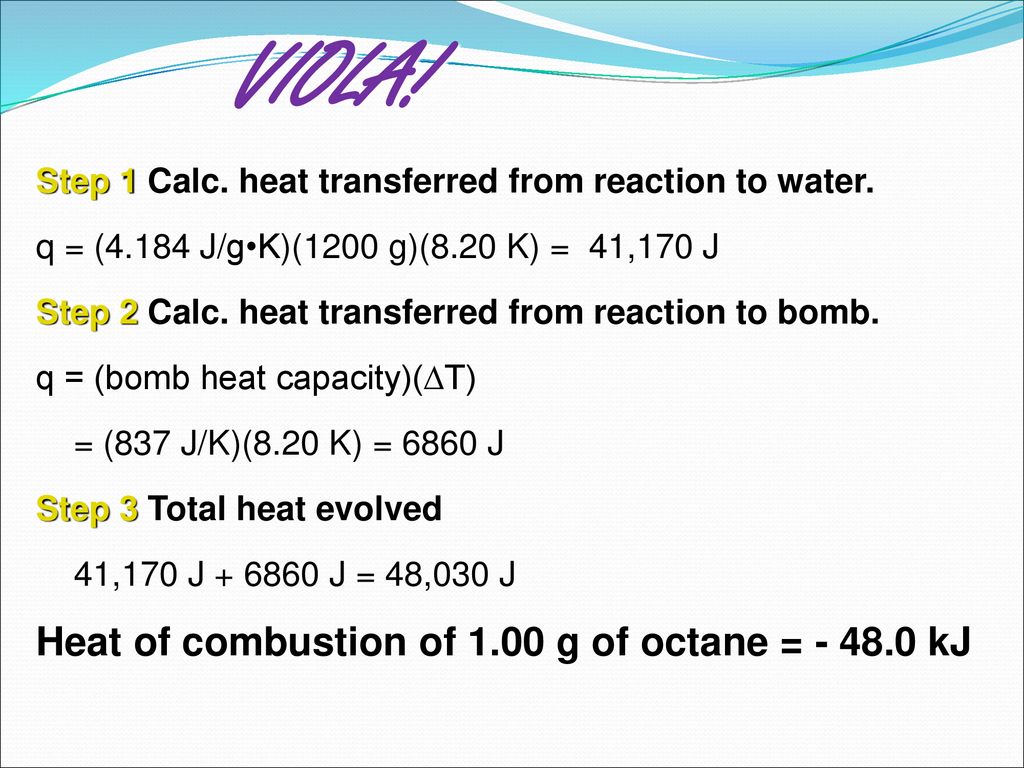 Or The Amount Of Energy Needed To Heat Substances Up Ppt Download