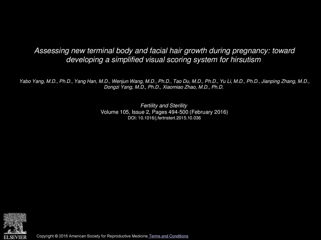 Assessing New Terminal Body And Facial Hair Growth During Pregnancy assessing-new-terminal-body-and-facial-hair-growth-during-pregnancy