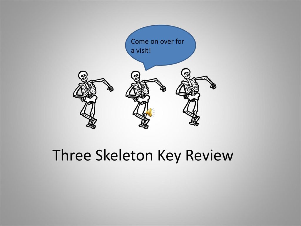 three skeleton key lighthouse