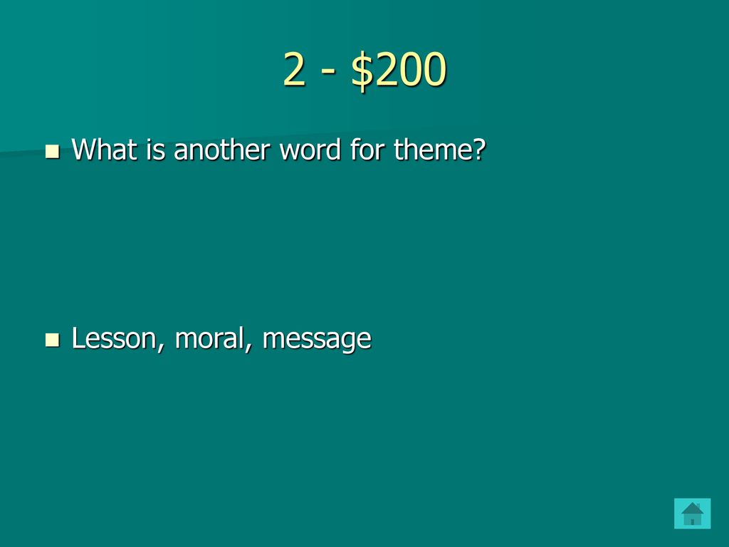 Jeopardy Final Jeopardy Writing Literary terms Persuasive Techniques