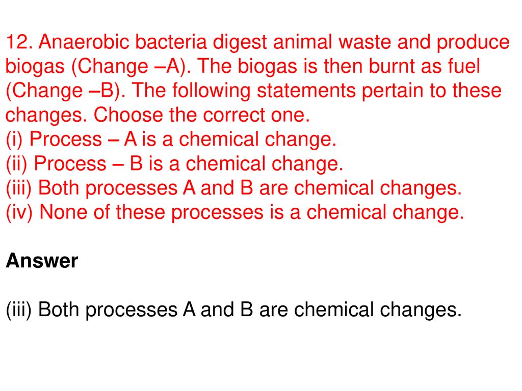 Physical and Chemical Changes (Ch-6) Class-VII - ppt download