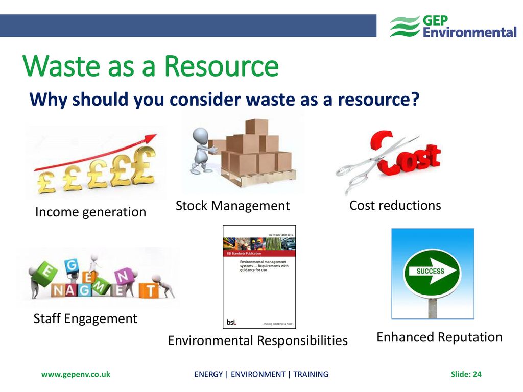 Waste Minimisation and New Developments in Recycling - ppt download