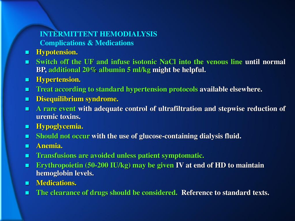 Renal Replacement Therapy for ARF in Children: European Guidelines ...