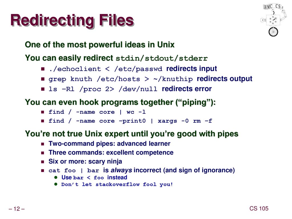 Cs 105 tour of the black holes of computing ppt download