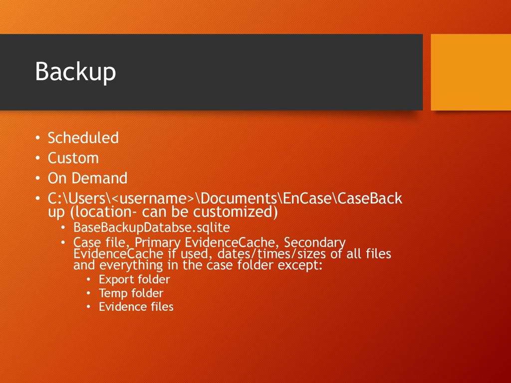 Chapter 5 encase concepts ppt download