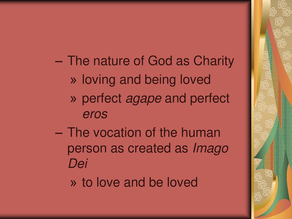 The Virtue of Charity. ppt download