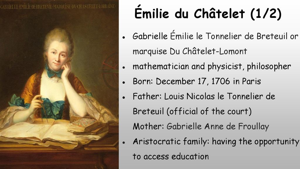 Her Relationship with Voltaire - ppt download