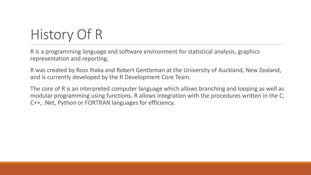 R Programming Language - ppt download