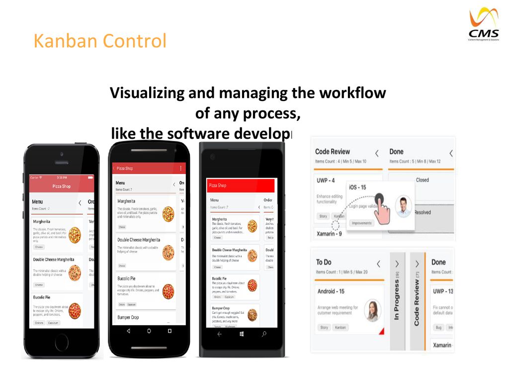 Kanban Control Visualizing and managing the workflow of any process,