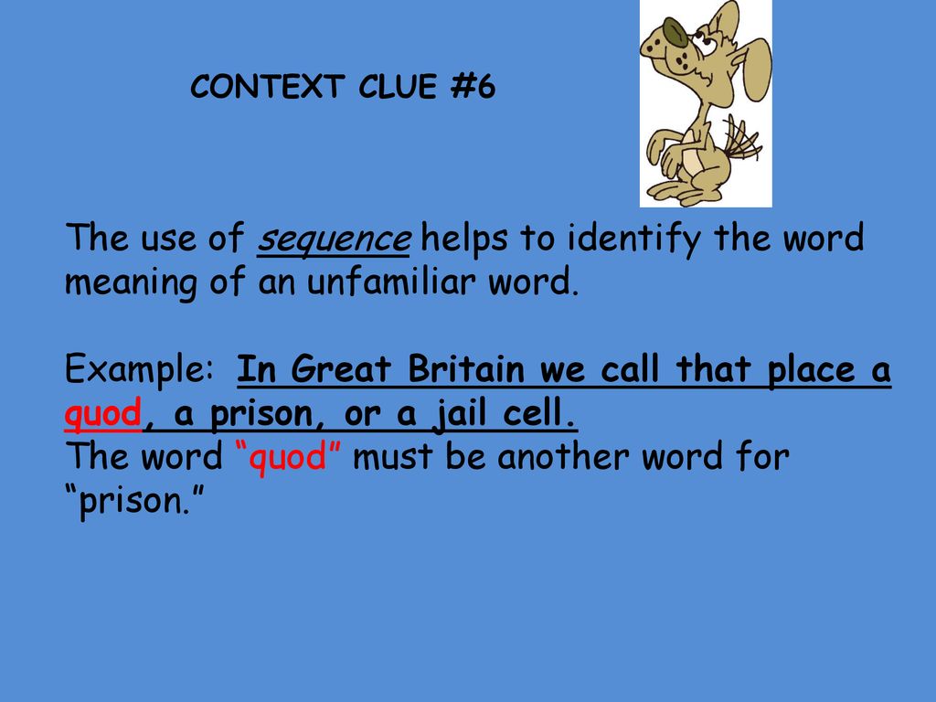 PRACTICE WITH CONTEXT CLUES! ppt download