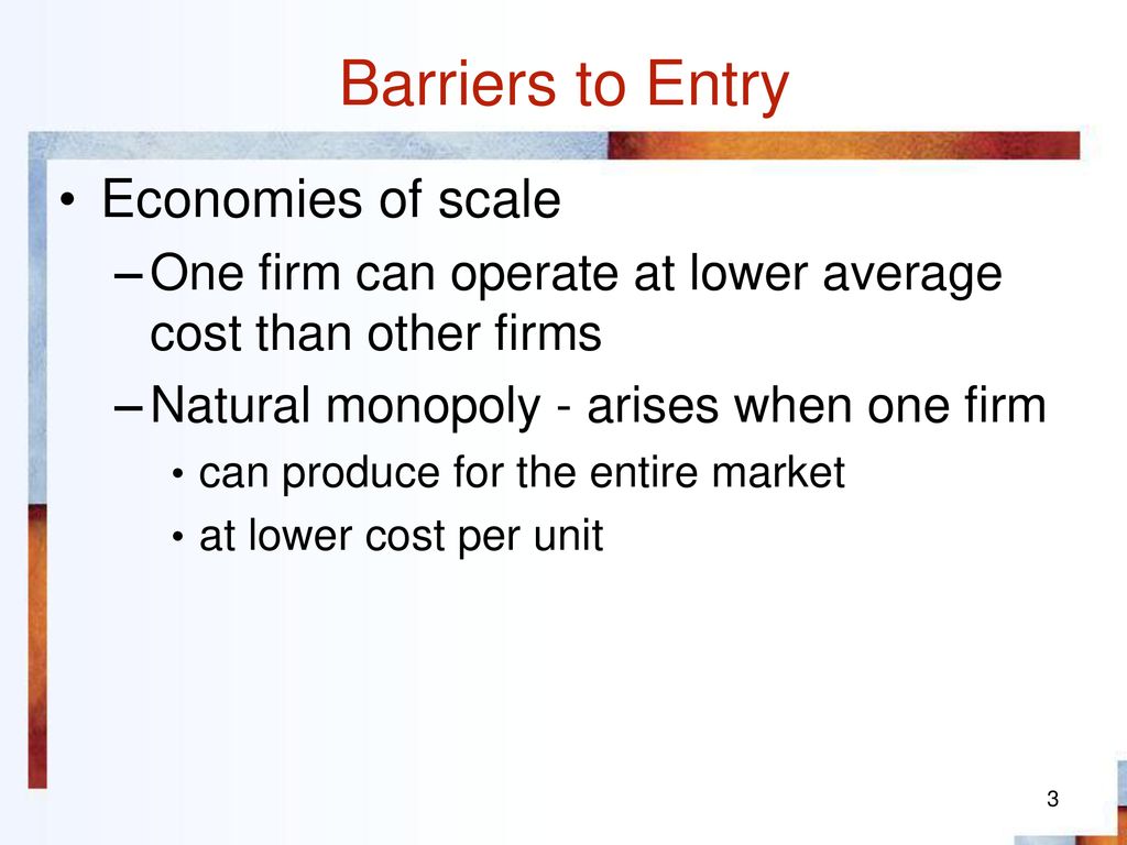 Managerial Economics (Chapter 9 - Monopoly)