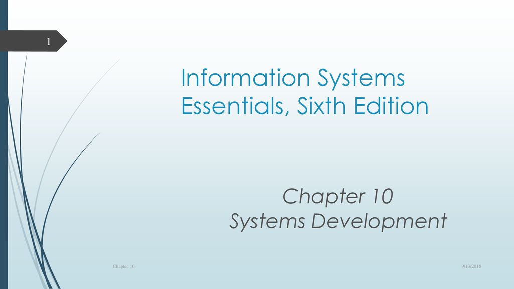 Information Systems Essentials, Sixth Edition