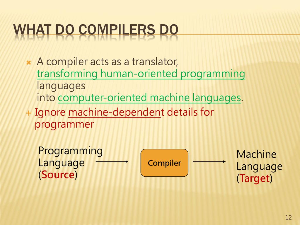 Compiler Lecture 1 CS ppt download
