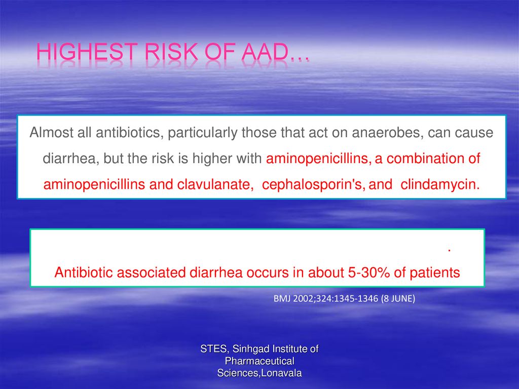Highest risk of AAD…