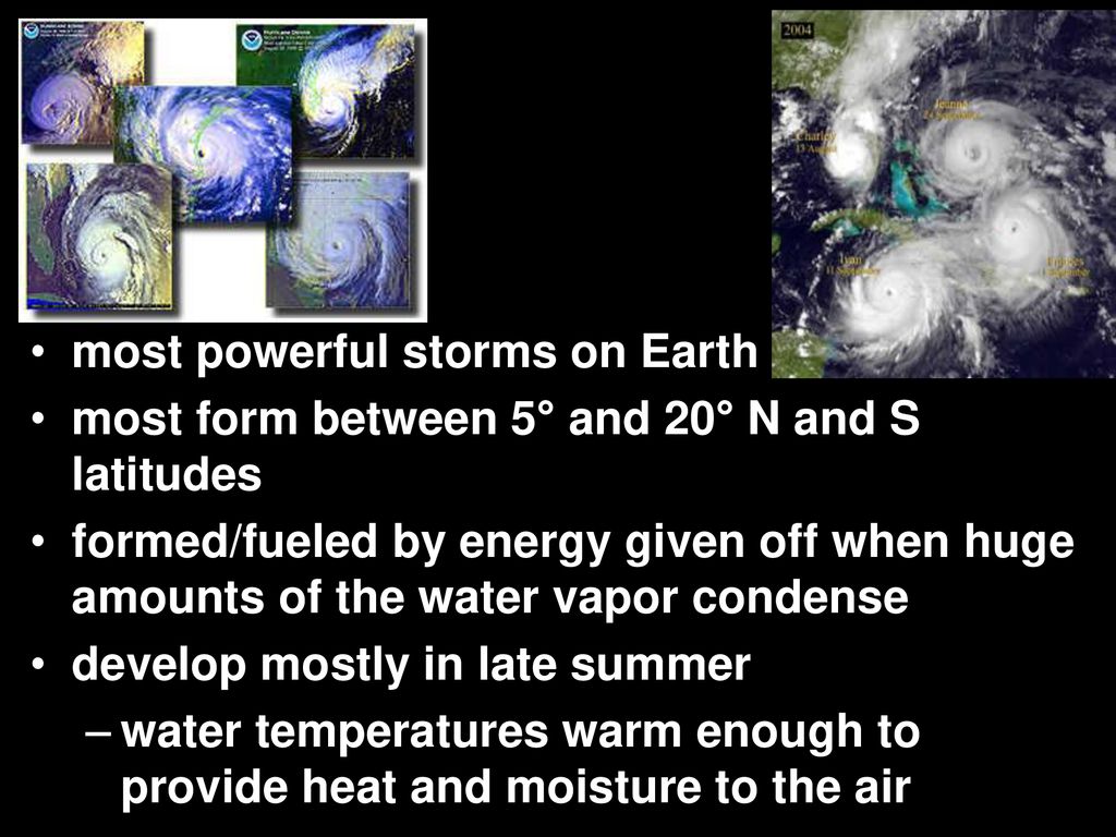 Chapter 20: Weather Patterns And Severe Storms - Ppt Download