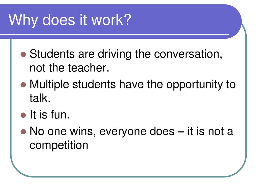 Why Do Students Need To Learn Patterns