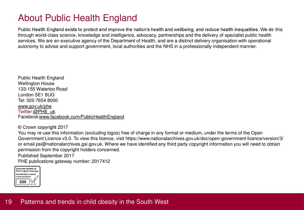About Public Health England