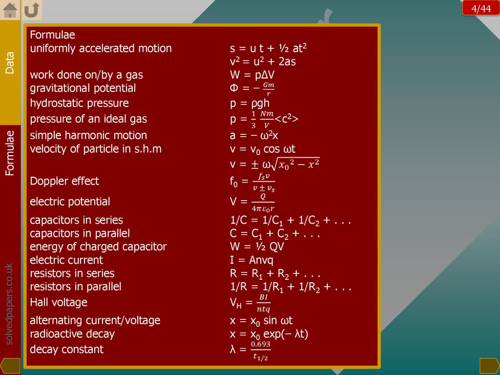 Cambridge Cie Physics Sample Paper 1 Worked Out C Ppt Download