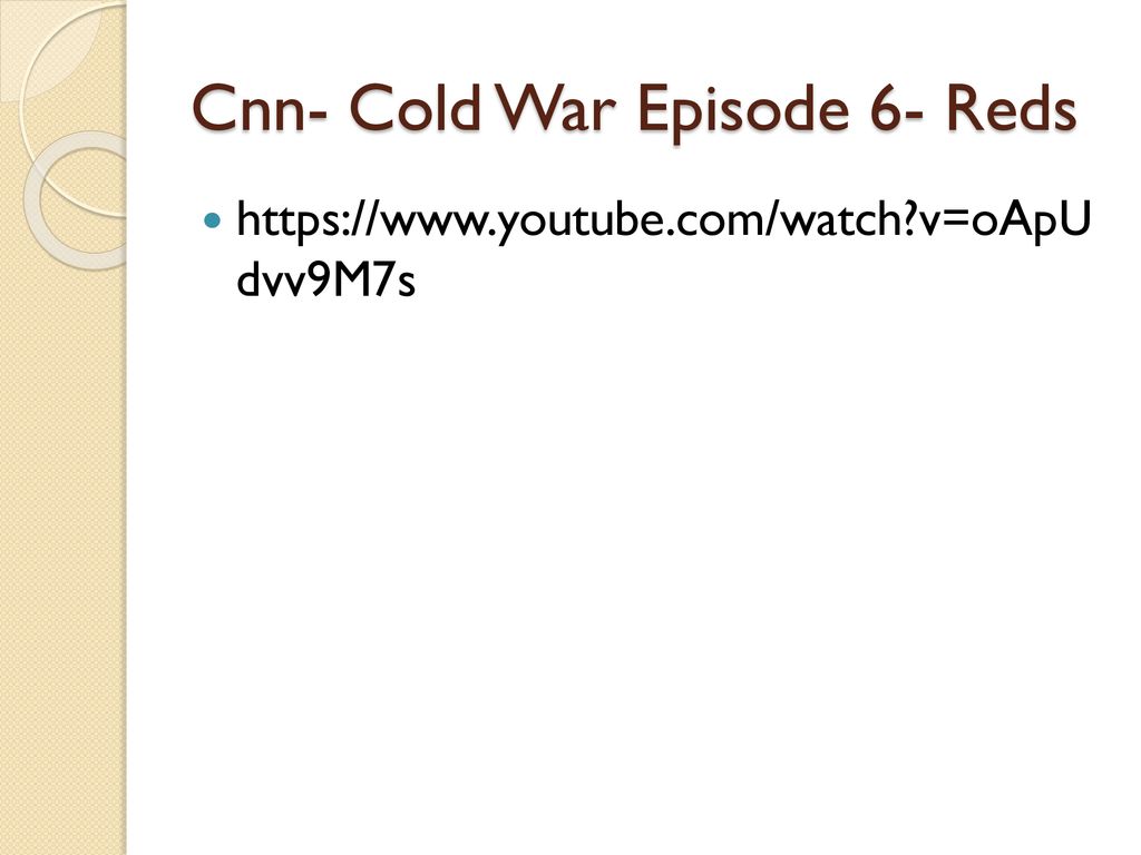 the cold war cnn docuseries the marshall plan