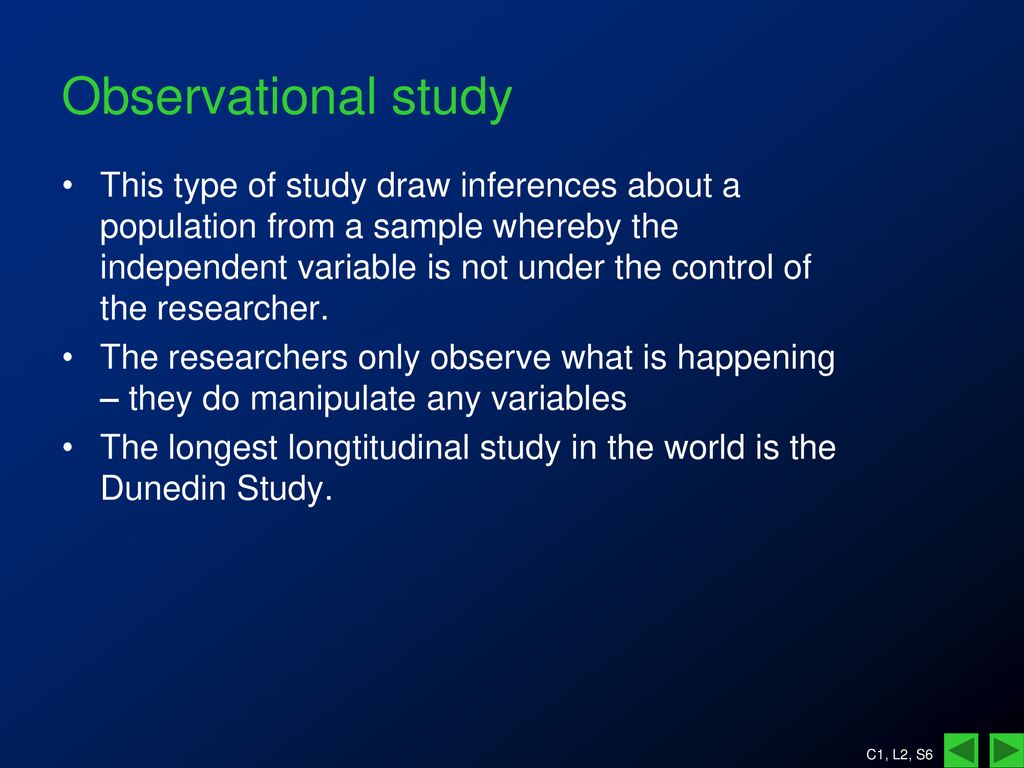 Observational study