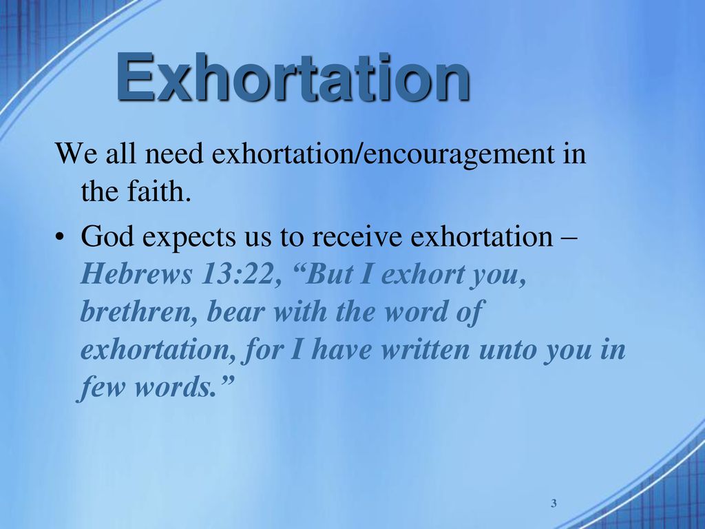 Exhortation 1 Thessalonians 2 ppt download