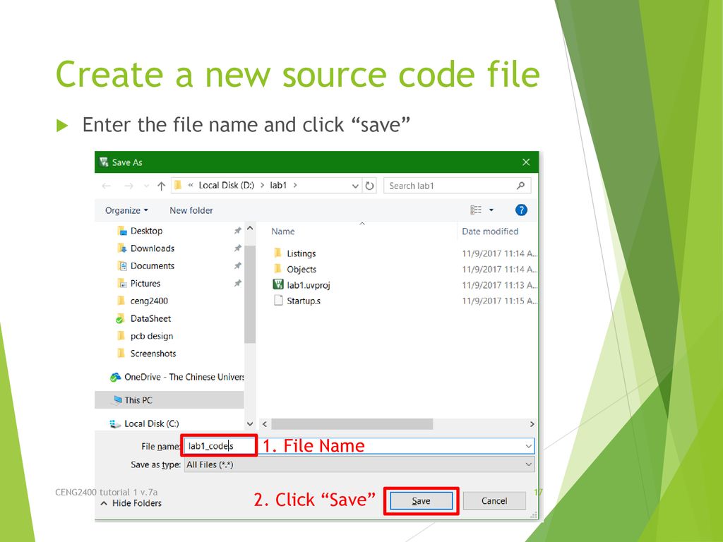 Create a new source code file