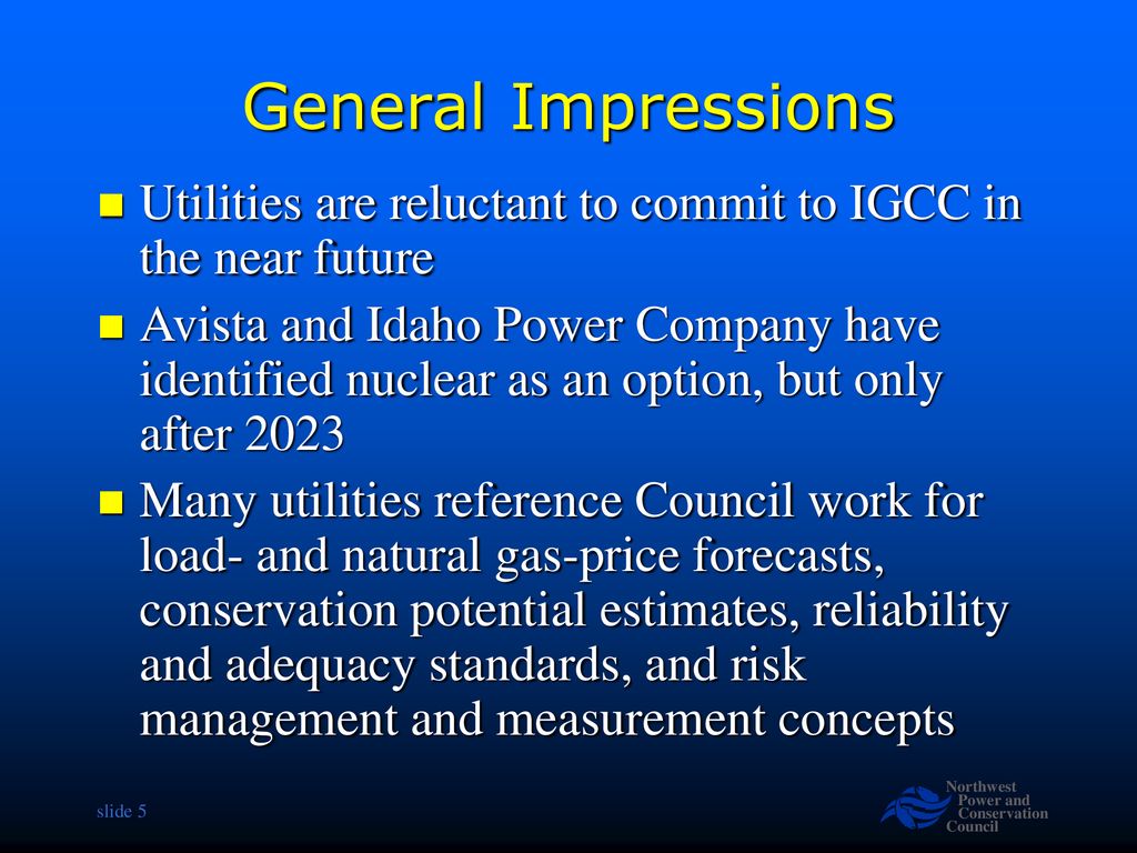Update on Utility Integrated Resource Plans ppt download